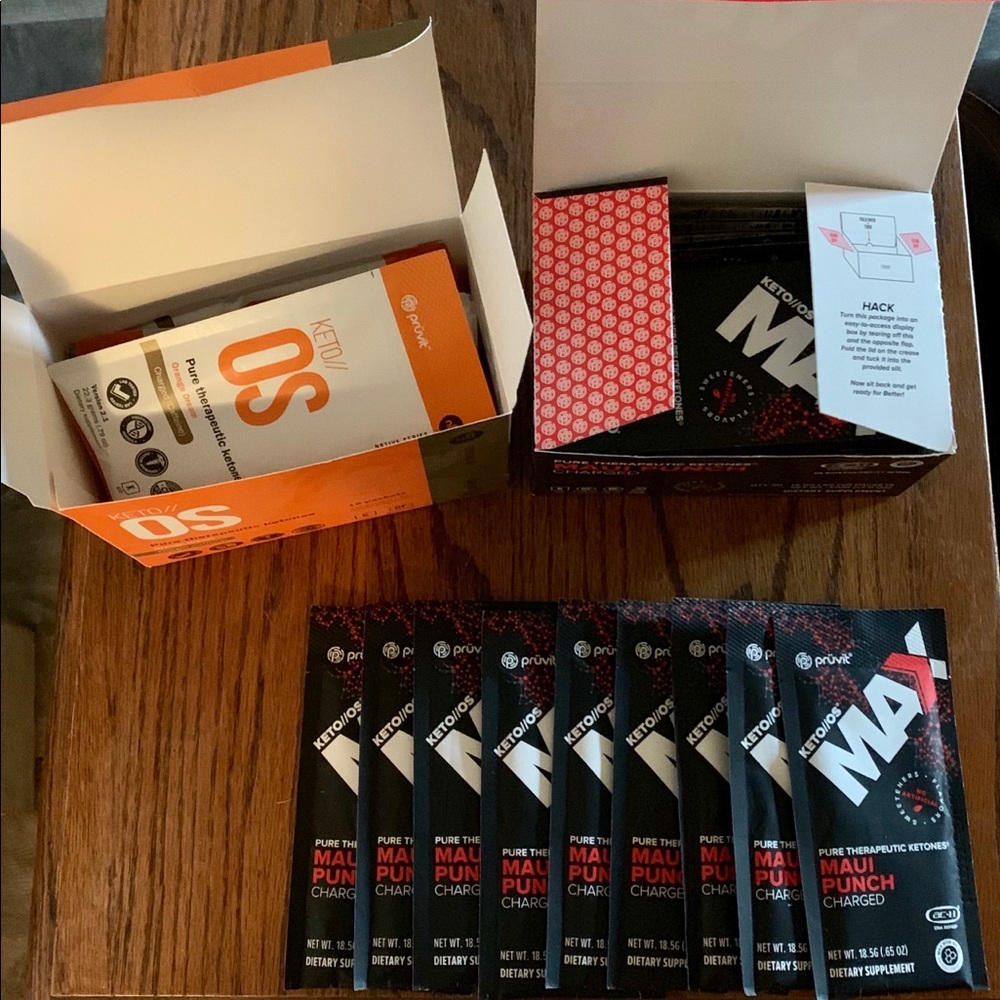42 Packets Pruvit Keto Max / OS